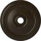 Ekena Millwork Diane Ceiling Medallion (Canopies up to 6 1/4"), 24"OD x 3 5/8"ID x 1 1/4"P, Stone Hearth Crackle CM24DISHC - alternate 1